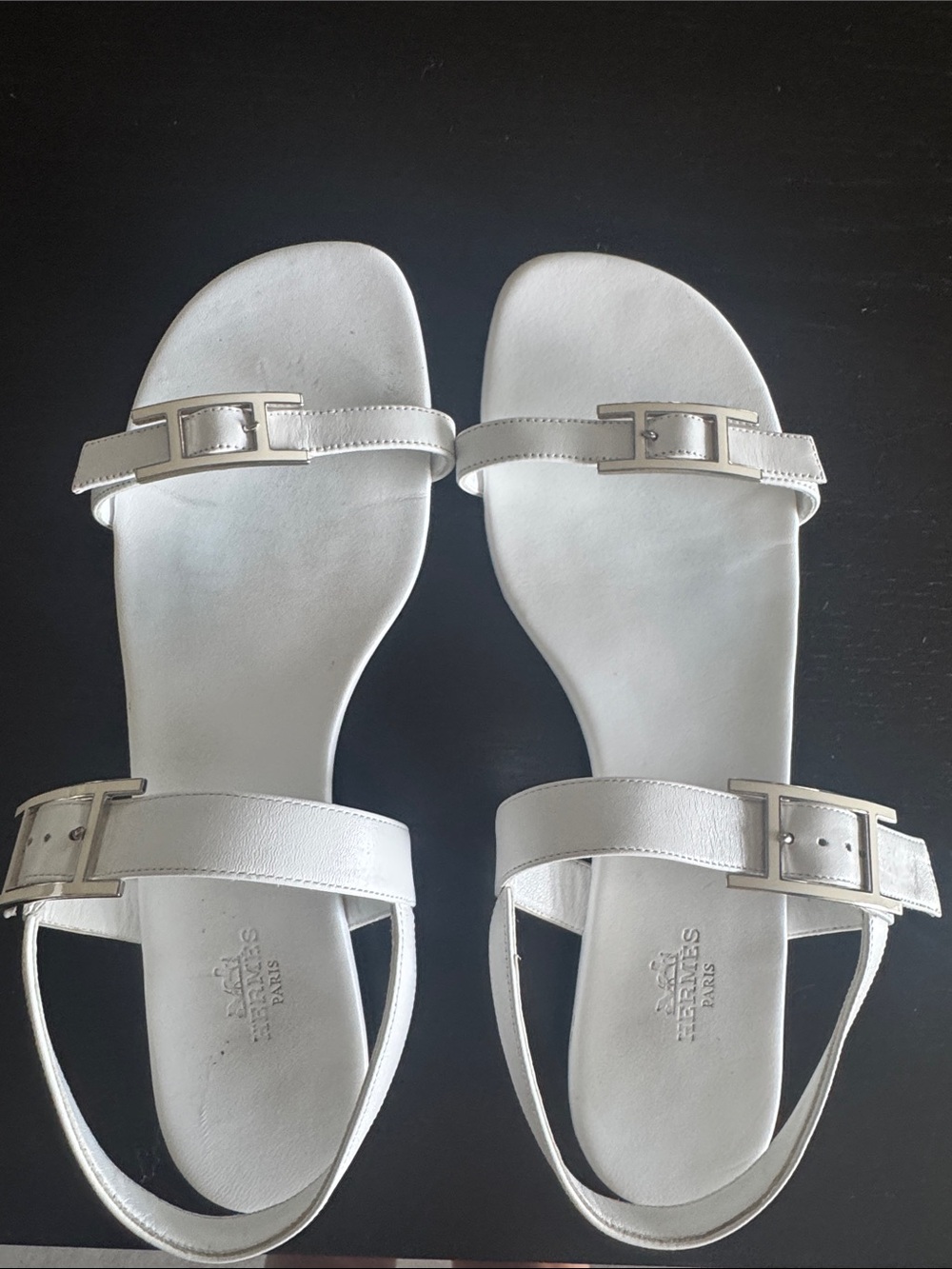 Hermes Leather Sandals
